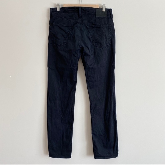 𝅺adriano Goldschmied AG The Graduate Black Pant Tailored Leg Men's Sz 32x32 - Picture 2 of 9